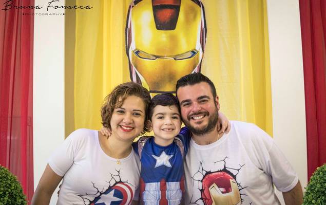 Ohana Família de Aniversário Infantil | Pedro