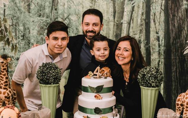 Ohana Família de Aniversário Infantil | Lucas
