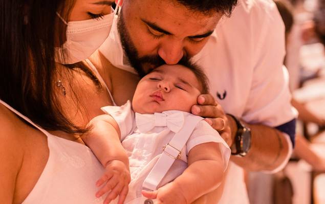Ohana Família de Fotografia de Família | Batizado do Guilherme