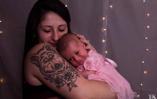 Ensaio Familia de Sessão amor de mãe - Bianca