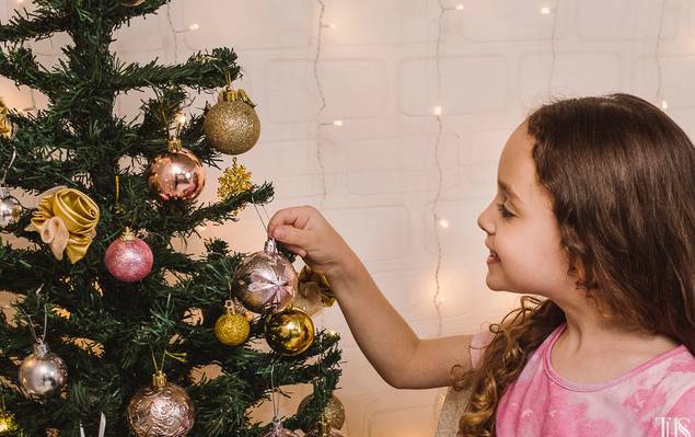 Ensaio Familia de Ensaio A Magia do Natal - Thaís