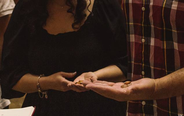 Casais de Bodas de Prata Patricia e Wander