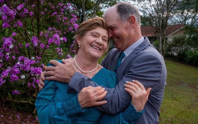 Bodas de BODAS DE ESMERALDA - VENDELINO E BERNADETE EM ITAPIRANGA
