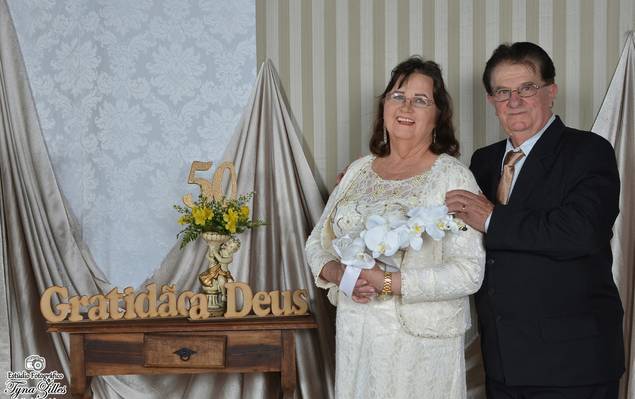 Bodas de Normélio e Helena - Bodas de Ouro