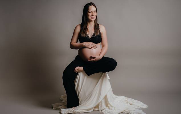 Ensaio gestante e jornada de A espera de Maria Liz ♥