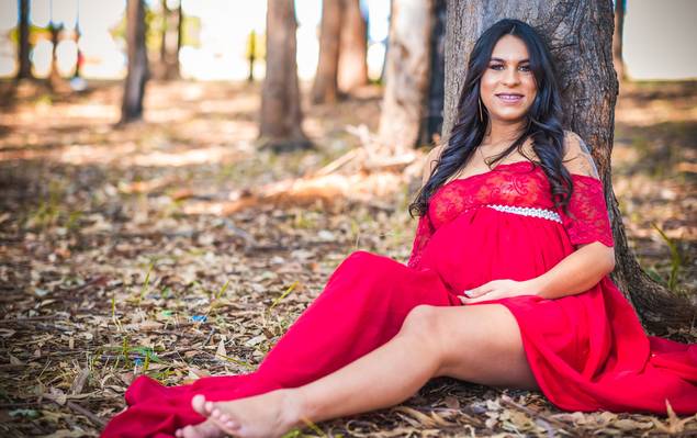 Gestante de Andressa