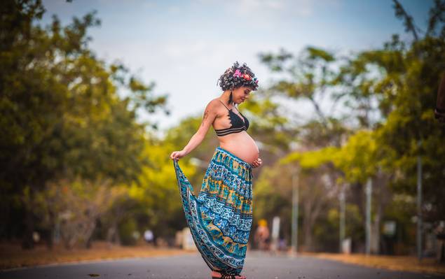 Gestante de Victoria