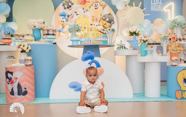 Aniversário de Luiz Miguel - 1 Ano