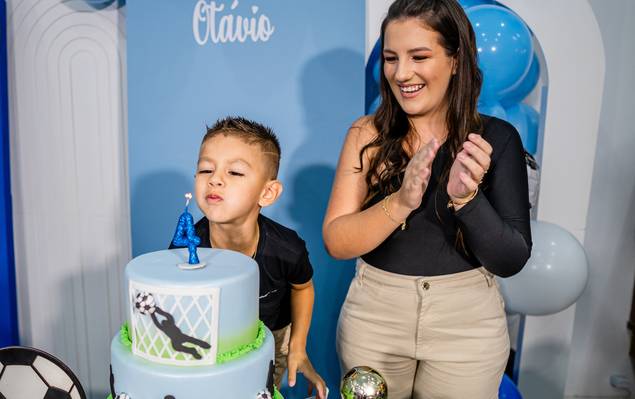 Aniversários de Otávio - 4 anos