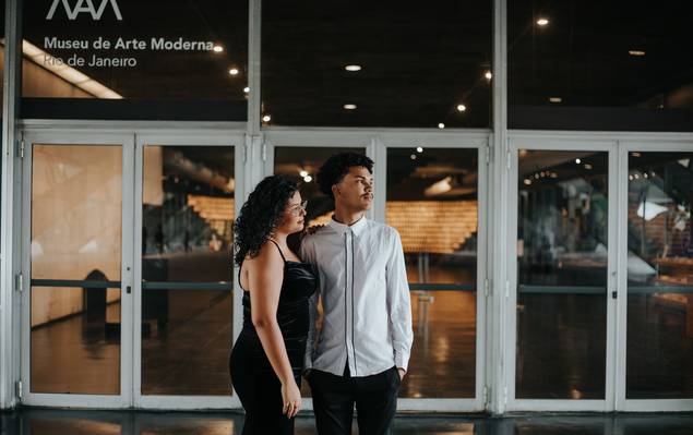 Casal de Isabel e Kaique