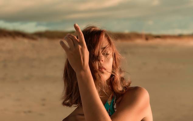 PhotoCura de Ensaio na Praia - Alana - Florianópolis - SC