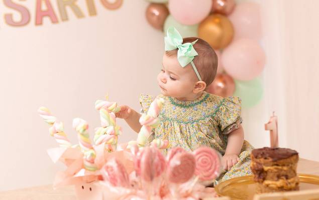 Familia de Smash the Cake 1 aninho - Amélia