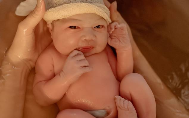 Fotografia de Parto de Nascimento de Ana Beatriz