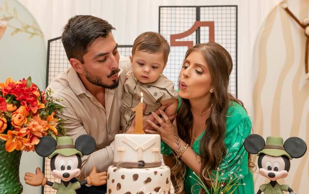 Aniversário infantil de Davi 1 aninho