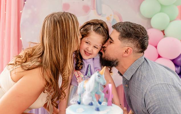 Aniversário infantil de Melissa 4 anos