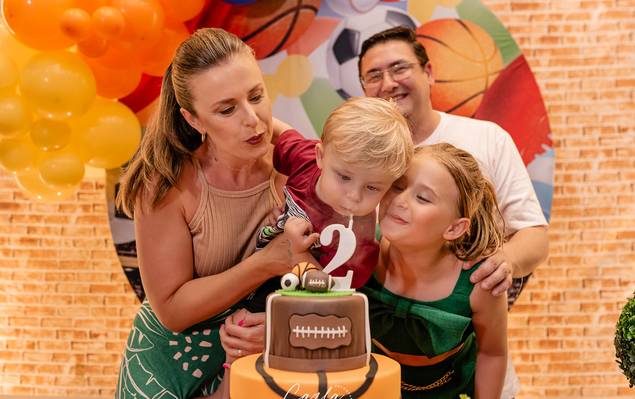 Aniversário infantil de Thomas 2 anos