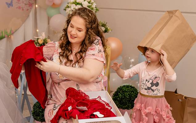 Chá Bebê/Revelação de Chá da Alice