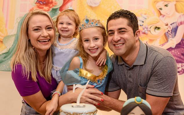 Aniversário infantil de Luisa 7 anos Isabela 2 anos