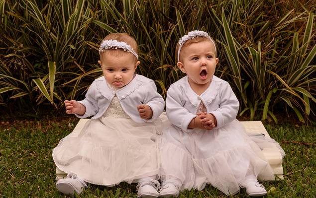 Batizado de Batizado da Mariah e Aurora