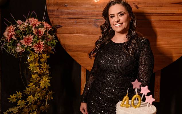 Aniversários de Fernanda 40 anos