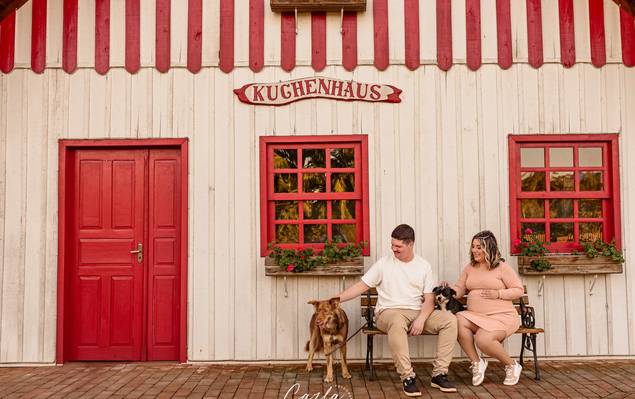 Ensaio gestante de A ESPERA DA AMELI | Juliane e Nelson