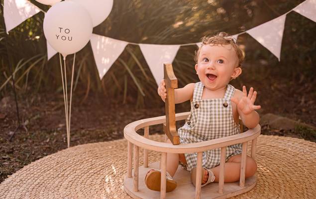 Ensaio Meu Primeiro Aniversário de ENSAIO PRÉ 1 ANINHO | Bernardo