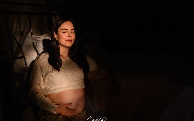Ensaio gestante de ENSAIO GESTANTE | A ESPERA DA LAVÍNIA 
