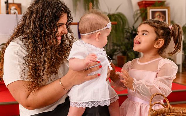 Aniversário infantil de BATIZADO DA ELISA