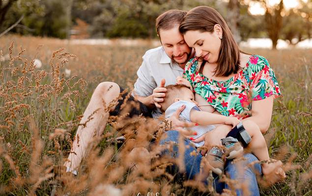 Ensaio em família de Ensaio 2 anos Leonardo Caetano