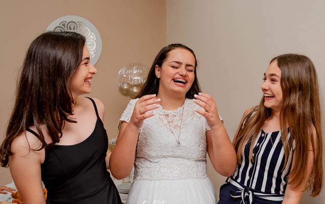 Comunhão/Confirmação de Comunhão da Isabella