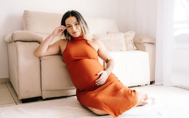 Gestante de A Espera de Valeentina