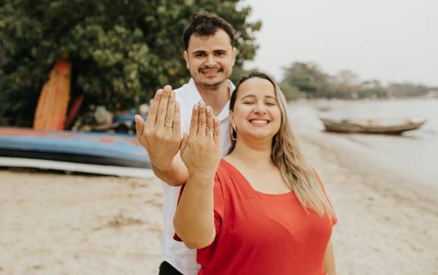 Casal de Pedido de casamento Ramon e Ana