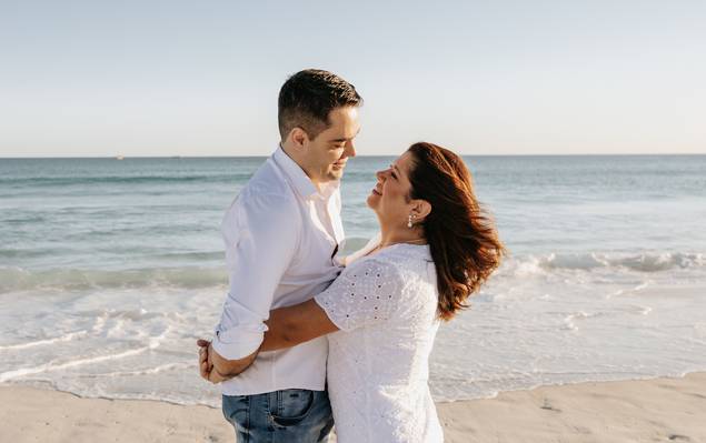 Casal de Lívia e Alexsandro