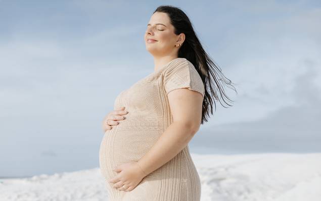 Gestante de A espera de Cecília