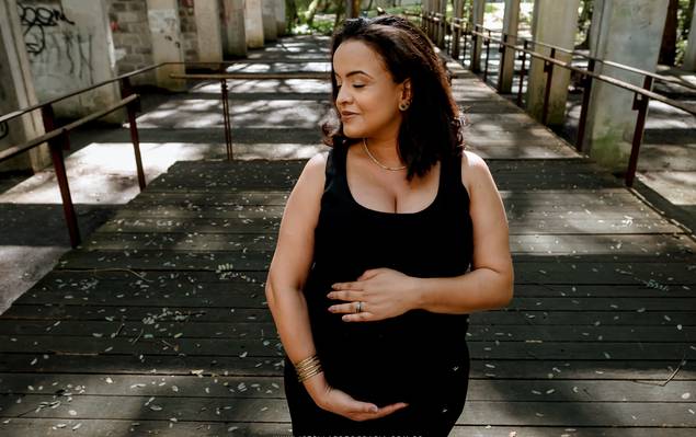 Gestante de A espera do Pedro