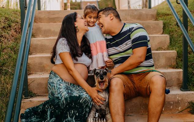 Gestante de A esperado do Henrique