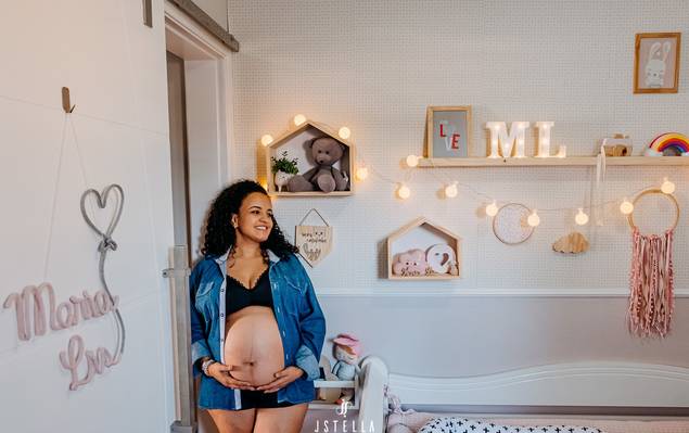 Gestante de A espera da Maria Lis