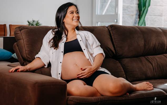 Gestante de A espera da Beatriz e Letícia