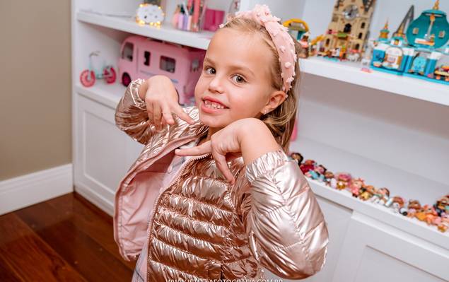 Infantil de Festa do Pijama Malu