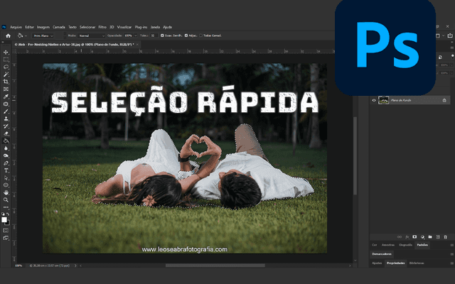 Seleção Rápida no Photoshop
