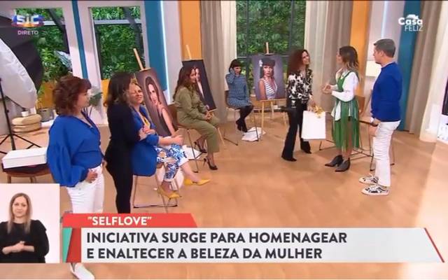 Apresentação do Nosso Projecto de Valorização Pessoal , na Sic - Casa Feliz