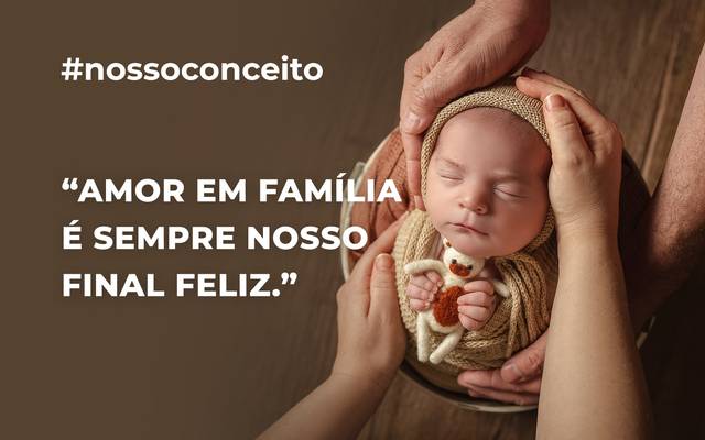 Amor em família é sempre nosso final feliz.