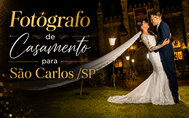 FOTÓGRAFO DE CASAMENTO para SÃO CARLOS/SP - Denis Silveira Fotografia
