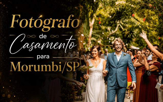 FOTÓGRAFO DE CASAMENTO para o BAIRRO DO MORUMBI/SP - Denis Silveira Fotografia