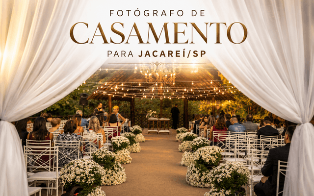 FOTÓGRAFO DE CASAMENTO para JACAREÍ/SP - Denis Silveira Fotografia