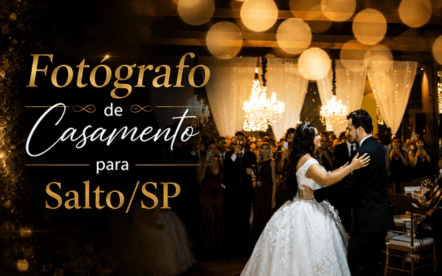 FOTÓGRAFO DE CASAMENTO para SALTO/SP - Denis Silveira Fotografia