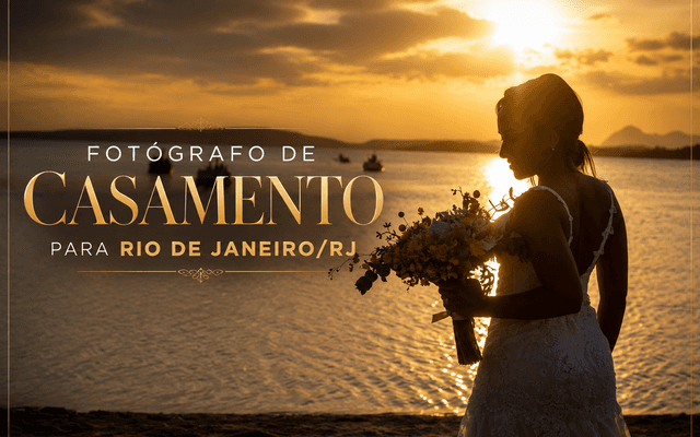 FOTÓGRAFO DE CASAMENTO para RIO DE JANEIRO/RJ - Denis Silveira Fotografia