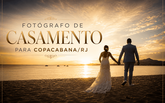 FOTÓGRAFO DE CASAMENTO para COPACABANA/RJ - Denis Silveira Fotografia