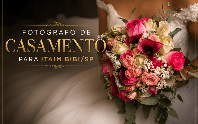 FOTÓGRAFO DE CASAMENTO para ITAIM BIBI/SP - Denis Silveira Fotografia