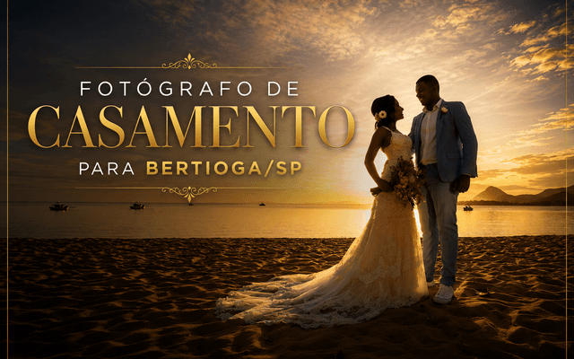 FOTÓGRAFO DE CASAMENTO para BERTIOGA/SP - Denis Silveira Fotografia
